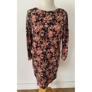Fragile Maternity Top Tunic Floral Dress Size XL